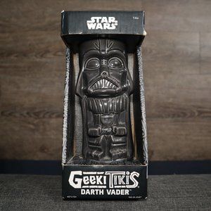 Rare ThinkGeek Star Wars GeekiTiki Darth Vader Mug